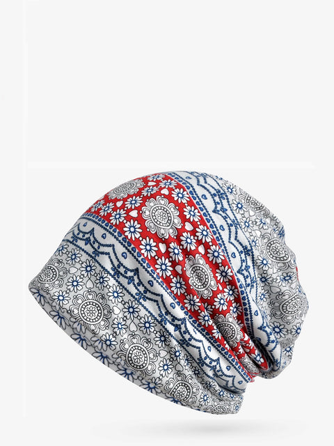 Cappello morbido floreale primaverile da donna