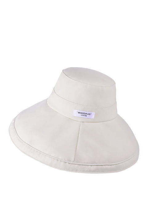 Cappello da donna casual anti-sole con tesa larga