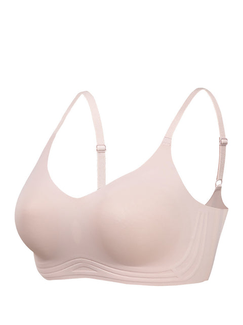 Reggiseno push-up monopezzo casual da donna, colore puro