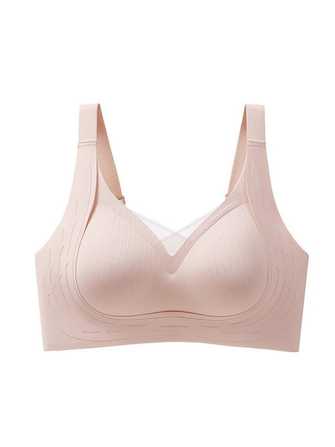 Reggiseno a coppa fissa senza cuciture casual da donna