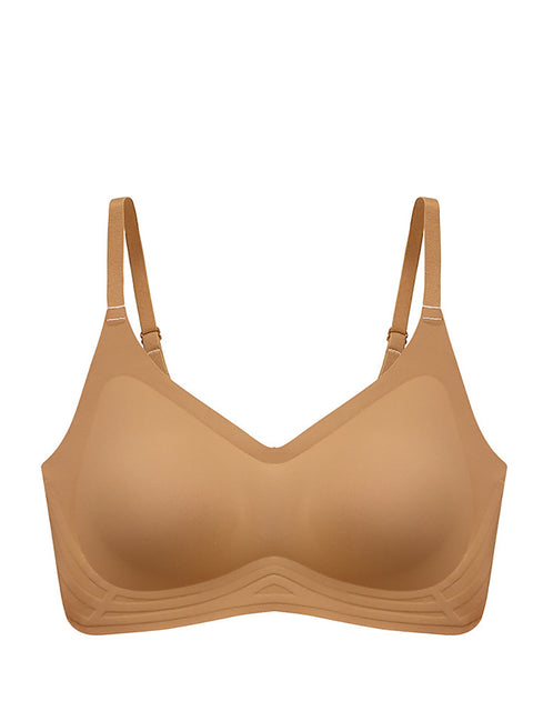 Reggiseno push-up monopezzo casual da donna, colore puro