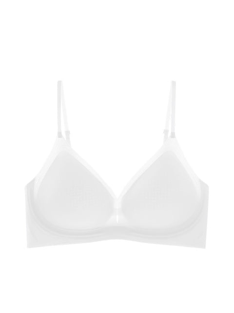 Reggiseno push-up casual da donna in tinta unita