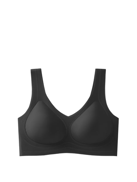 Reggiseno a coppa fissa senza cuciture casual da donna