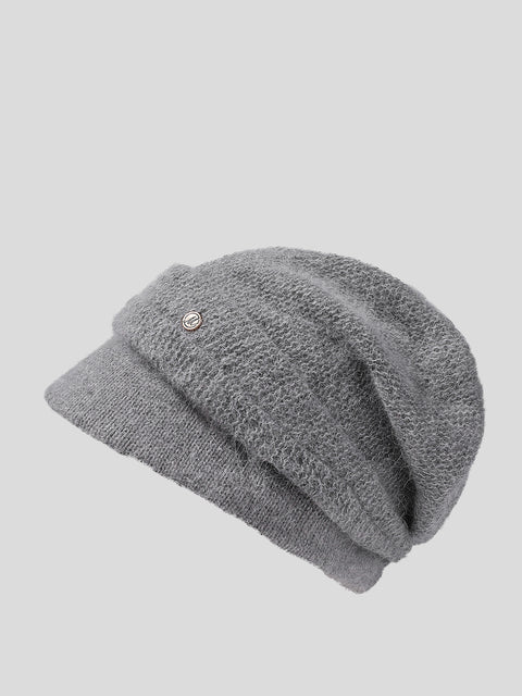 Cappello caldo invernale casual lavorato a maglia da donna