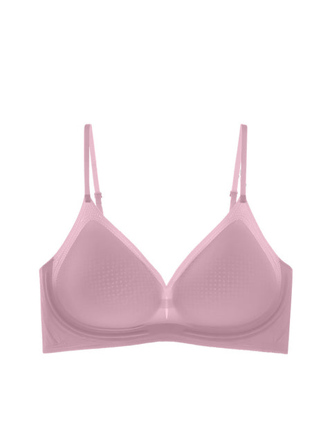 Reggiseno push-up casual da donna in tinta unita