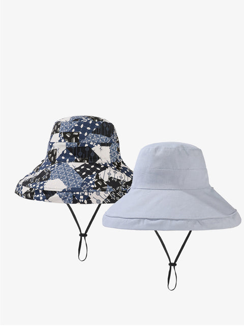 Cappello casual da donna anti-sole con doppia faccia