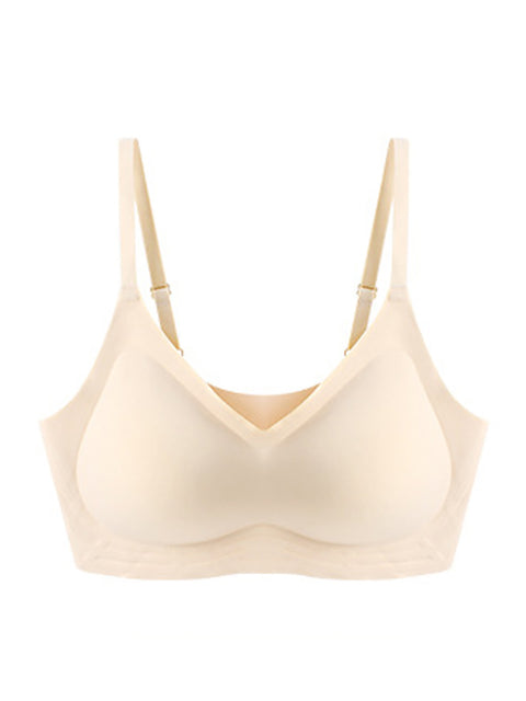 Reggiseno push-up monopezzo casual da donna, colore puro