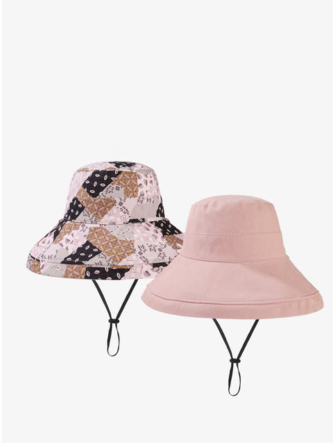 Cappello casual da donna anti-sole con doppia faccia