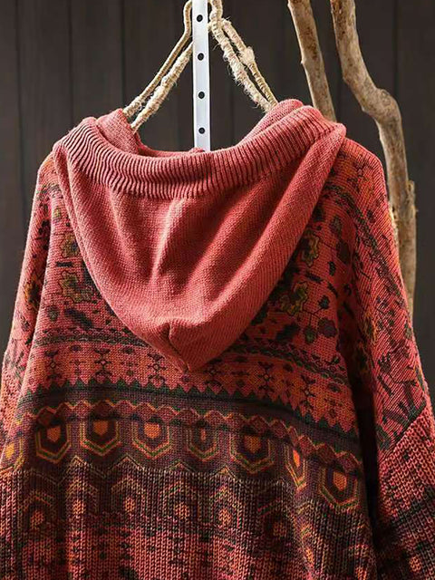 Maglione a collo alto casual da donna, in maglia, autunno