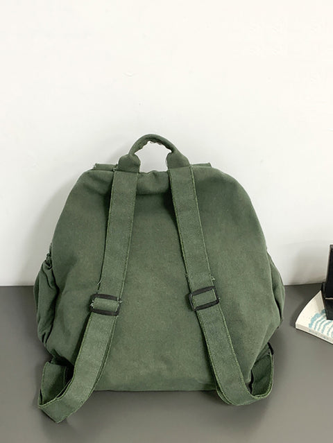 Casual Canvas Large Capacity Backpack