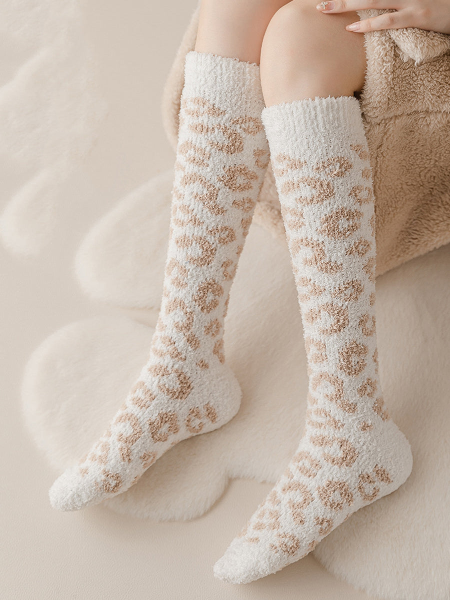 5 coppie da donne inverno inverno calze in pile