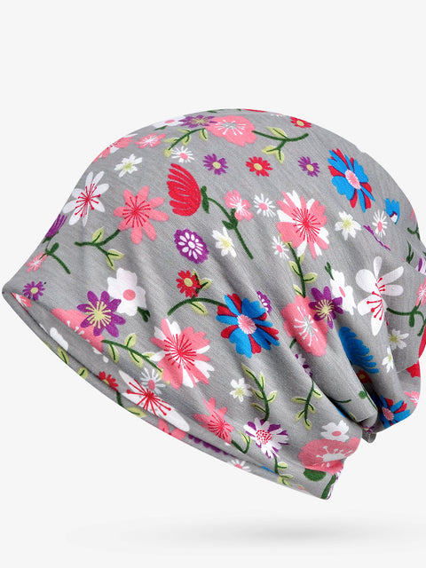 Cappello con stampe floreali per adulti da donna sottile primaverile