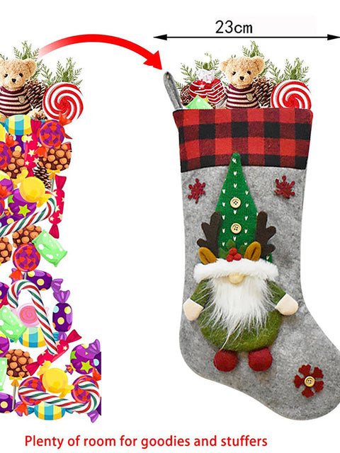 Children's Gift Bag Santa Claus Christmas Socks